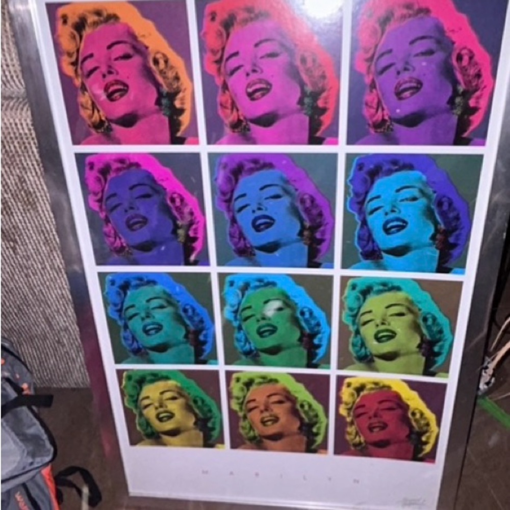 Marilyn Monroe framed picture